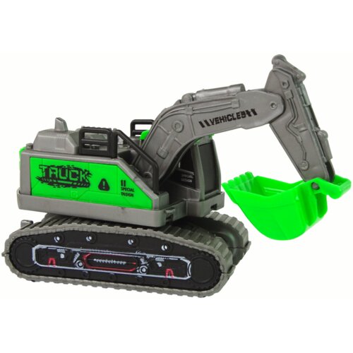  Građevinsko vozilo bager green friction drive Slike