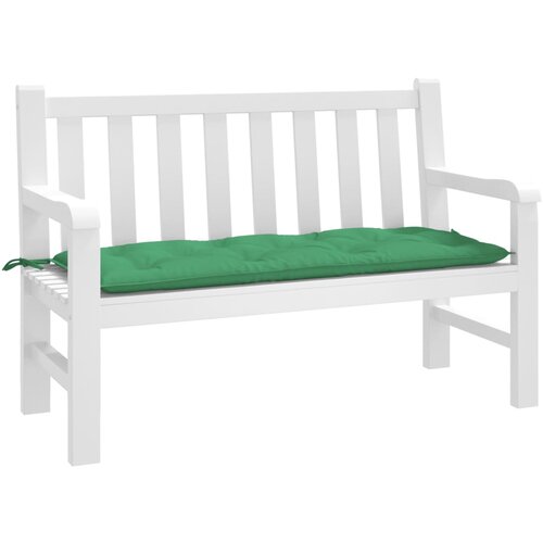  Jastuk za vrtnu klupu zeleni 120 x 50 x 7 cm od tkanine Oxford Cene