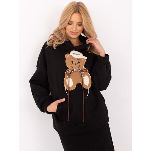 Italy Moda Sweatshirt-DHJ-BL-A8695.65P-black Cijene