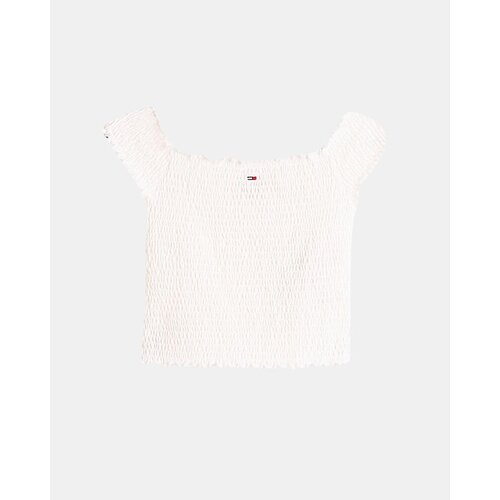 Tommy Hilfiger Majice &amp;amp; Polo majice DW0DW20238 Bela Slike