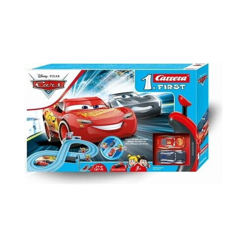 Carrera Dječija trkačka staza Disney Pixar Cars Power Duel, Svijetloplava Slike