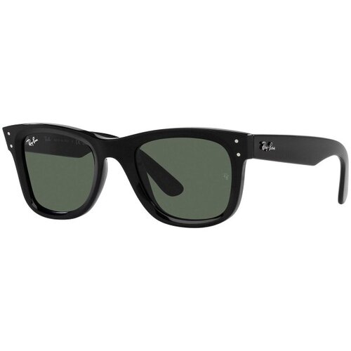 Ray-ban Wayfarer Reverse RBR0502S 6677VR M (50) Črna/Zelena Slike