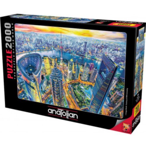 Anatolian puzzla 2000 dela view of shanghai Slike