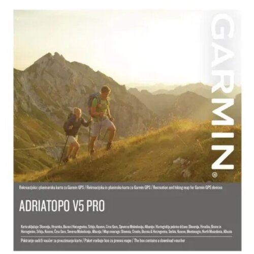 Garmin Topografska karta SD AdriaTopo v5 PRO vaučer Cene
