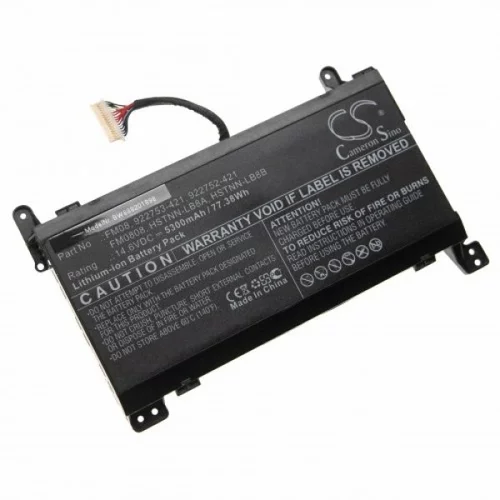 VHBW Baterija za HP Omen 17-AN, 5300 mAh, 16-pinski priključek