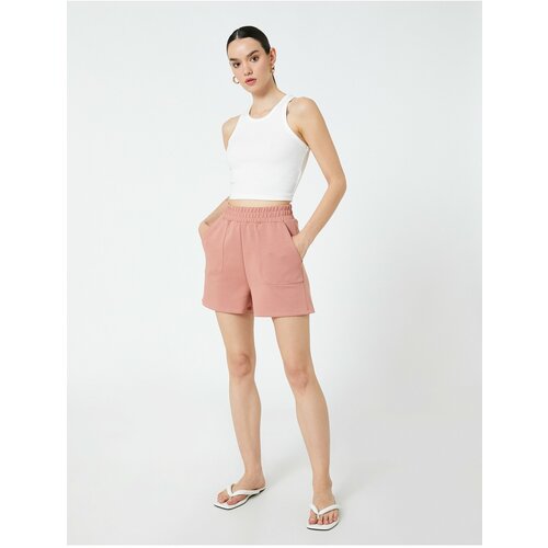 Koton shorts - Pink - Normal Waist Cene