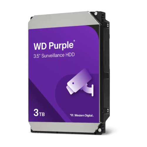 Western Digital 3TB Purple 3,5" SATA 6Gb/s 5400rpm 128MB HDD disk Cene