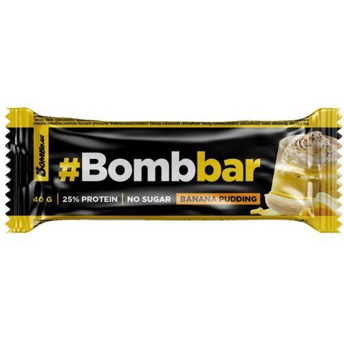 Bombbar Preliveni Proteinski bar Banana puding 40g Cene