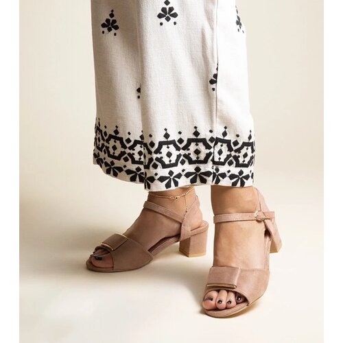 D/CEO Black sandals on a block heel Millo Slike