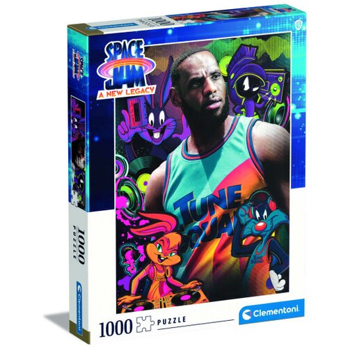 Clementoni puzzle 1000 hqc space jam 2 - 2 ( CL39626 ) Slike