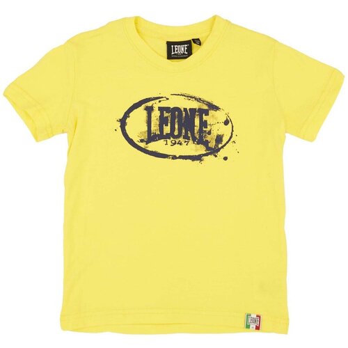 Leone 1947 Majice s kratkimi rokavi Boy T-Shirt Short Sleeves Basic Rumena Cene