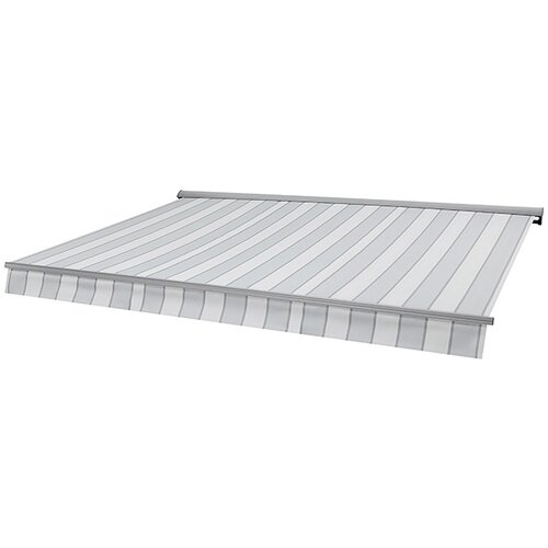 SUNFUN Markiza Sunfun Design (3,5 x 2,5 m, sivo-bela) Cene