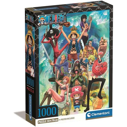 Clementoni One Piece 1000-dijelni kompaktni puzzle 50x70cm - Cijene