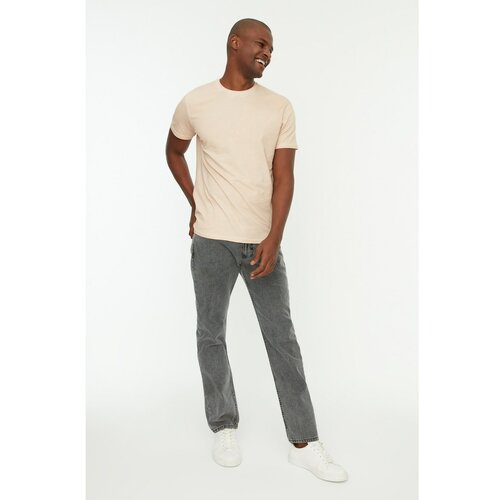 Trendyol Gray Men's Regular Fit Jeans Slike