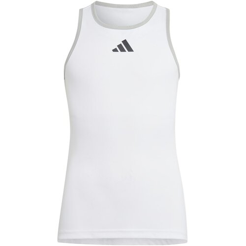 Adidas g club tank, majica za devojčice, za tenis, bela HS0566 Slike