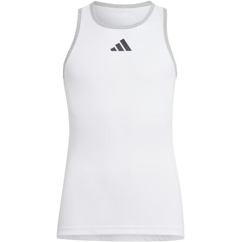 Adidas Majice s kratkimi rokavi Tennis tank Club Racerback Bela Cene