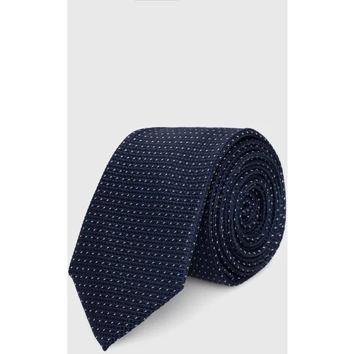 Calvin Klein Svilena kravata mornarsko modra barva, K10K113144