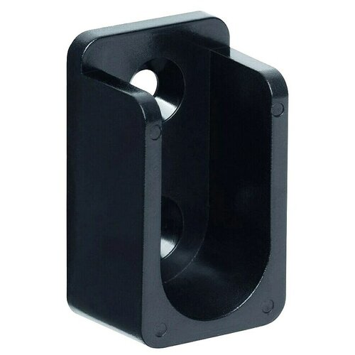 WALTECO Držač šipke za odjeću (Plastika, Crna, D x Š x V: 35 x 21 x 15 mm) Cijene
