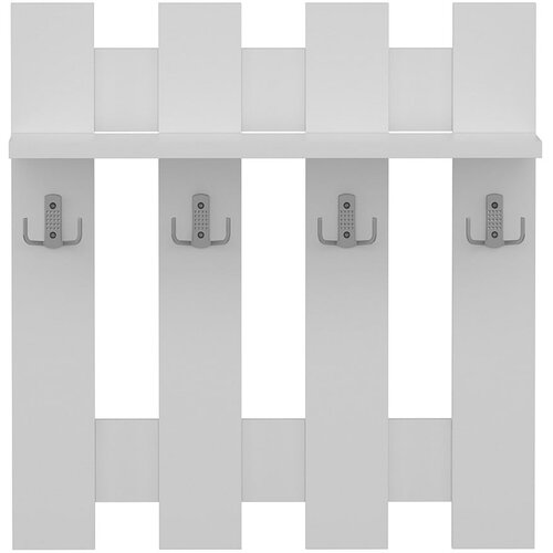 Kalune Design Beli stenski obešalnik Utica - Kalune Design Cene