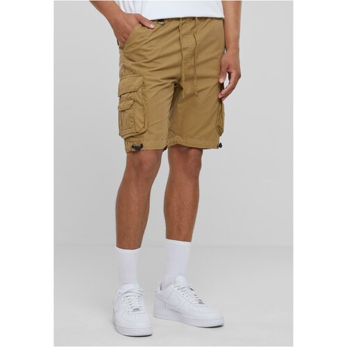 UC Men Men's Double Pocket Cargo Shorts - Brown Cene