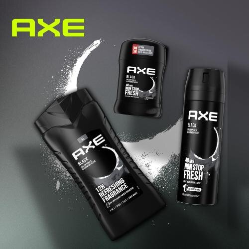 Axe Black 3in1 gel za tu&amp;scaron;iranje 250 ml za mo&amp;scaron;ke Slike