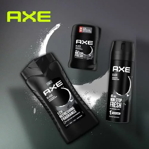 Axe Black 3in1 gel za tuširanje 250 ml za moške
