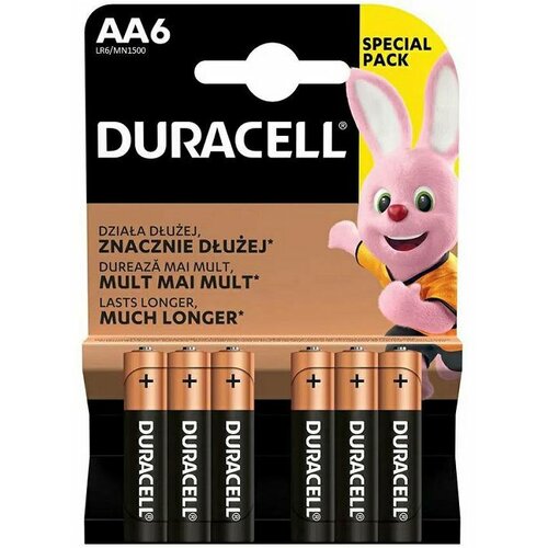 Duracell 6 komada-alkalne baterije basic aa LR6 / MN1500 Cene