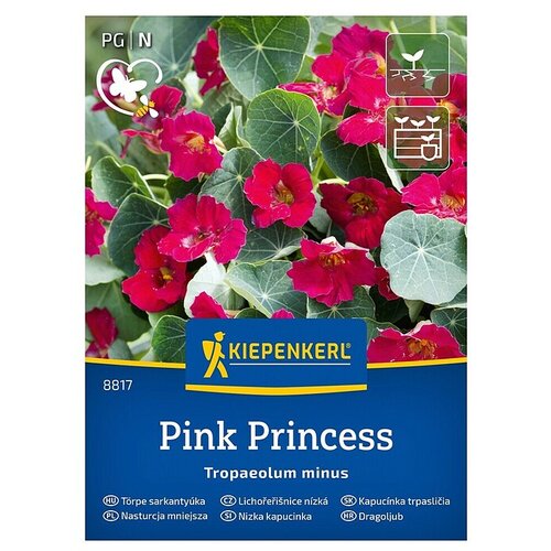 KIEPENKERL Cvetlična semena Mala kapucinka Pink Princess (Tropaeolum minus, Roza) Cene