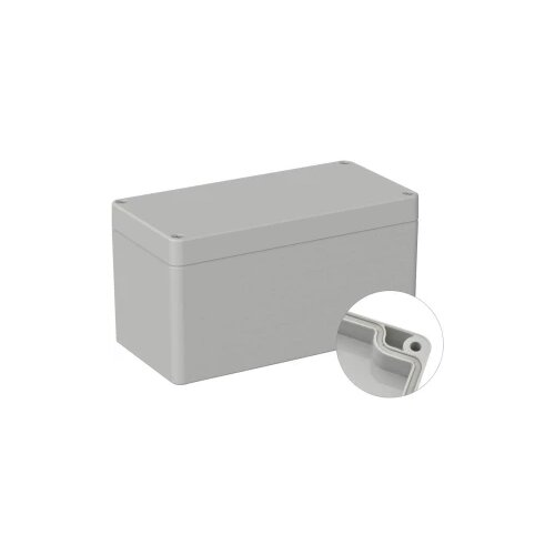 TRU COMPONENTS univerzalno kućište 160 x 80 x 85 pc svijetlosiva (ral 7035) 1 St. Cijene