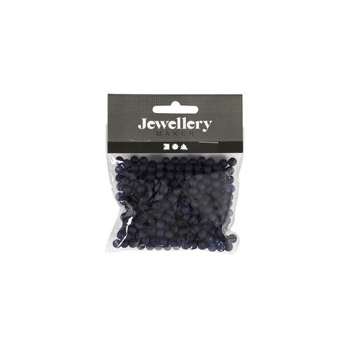  Plastične perle - 40 g | blue Slike