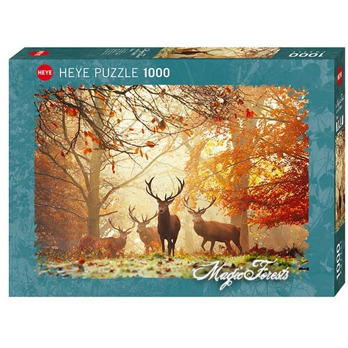 Heye puzzle Magic Forest Stags 1000 delova 29805 Slike