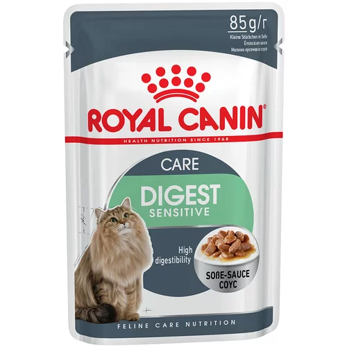 Royal Canin varčno pakiranje 48 x 85 g - Digest Sensitive v omaki
