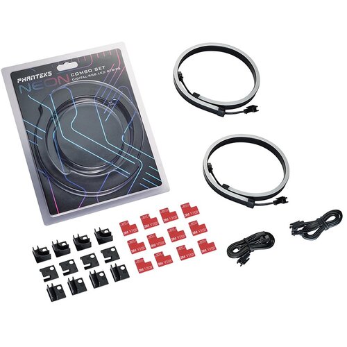 Phanteks Neon Digital RGB LED Strip Combo Set, 40cm (2 pieces) Cijene