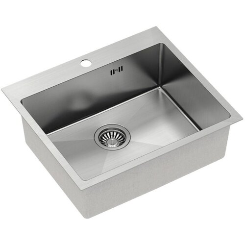 Quadron jekleno pomivalno korito russel 110 brush nickel Slike