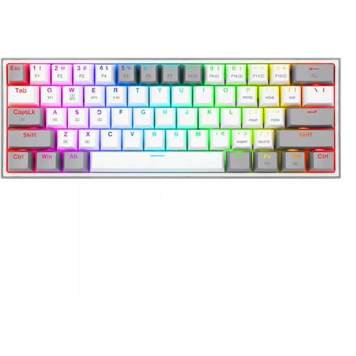 Redragon Fizz Pro White/Grey K616 RGB Wireless/Wired Mechanical Gaming Keyboard ( 046375 ) Cene