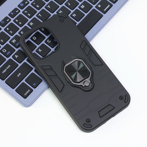 Teracell maska za telefon Cube Ring iPhone 14 Pro Max crna Slike