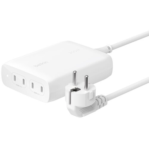 Belkin BOOST Charge PRO 200Watt 4-Port USB-C GaN Char.WCH015vfWH Slike