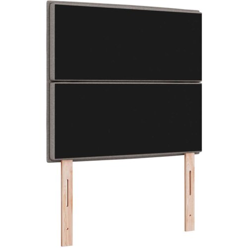  Naslon za glavu dizajn Smeđesiva 100 cm Tkanina Slike