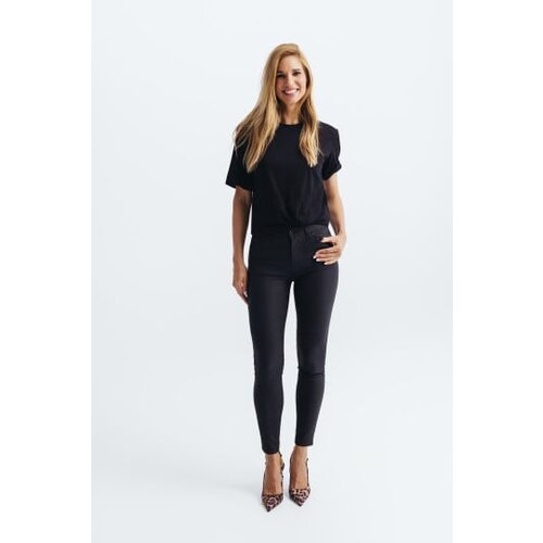 Legendww ženske skinny farmerke sa visokim strukom u crnoj boji -model 209 256-.209-8354-00B1 Slike