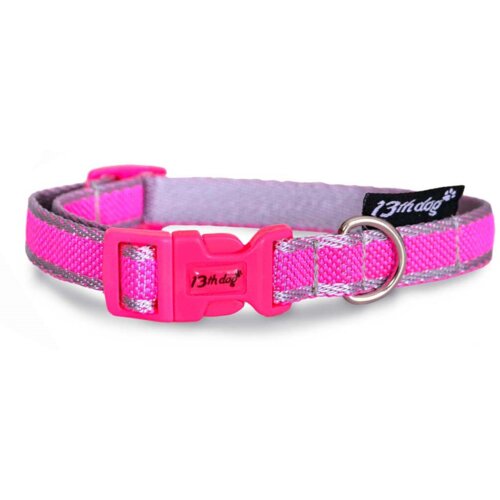 13th Dog Pink Ogrlica za pse, 21cm, Roze Cene