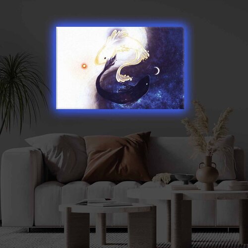 Wallity Zidna slika sa LED osvetljenjem 4570KTLGDACT - 023, 45x70 cm Cijene