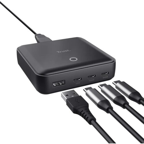 Trust Maxo Desktop 4-port 100W punjač Slike