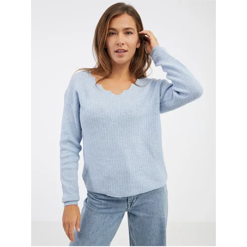 Only Blue Women's Sweater Onlgabriel Life - Women