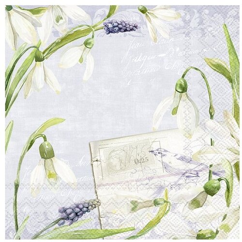 IHR Papirnate salvete u setu od 20 kom Little Snowdrops - Cijene