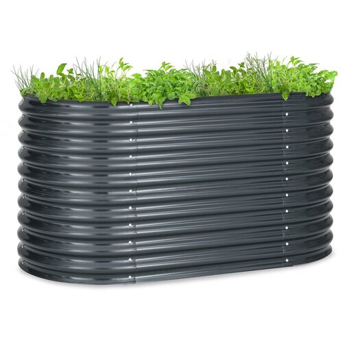 Blumfeldt High Grow, dvignjena greda, 160 x 80 x 80 cm, valovita pločevina, enostavna montaža Slike