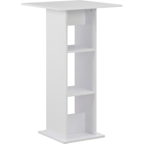  The Living Store Barska miza 60x60x110 cm bela - Barska Miza, (21501781) Cene