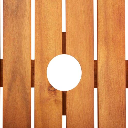  Vrtni stol od masivnog bagremovog drva 88 x 88 x 74 cm Slike