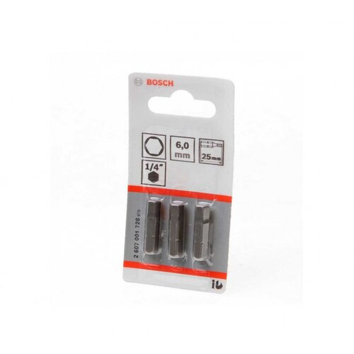 Bosch bit izvijača extrahard HEX6 3KOM 25MM Cijene