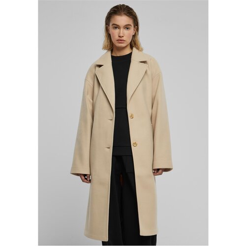 UC Curvy Ladies Oversized Long Coat wetsand Slike