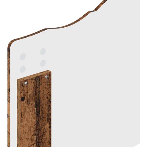  Uzglavlje s uzglavljem Staro drvo 75 cm Konstruirano drvo Slike